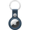 AirTag FineWoven Key Ring - Pacific Blue