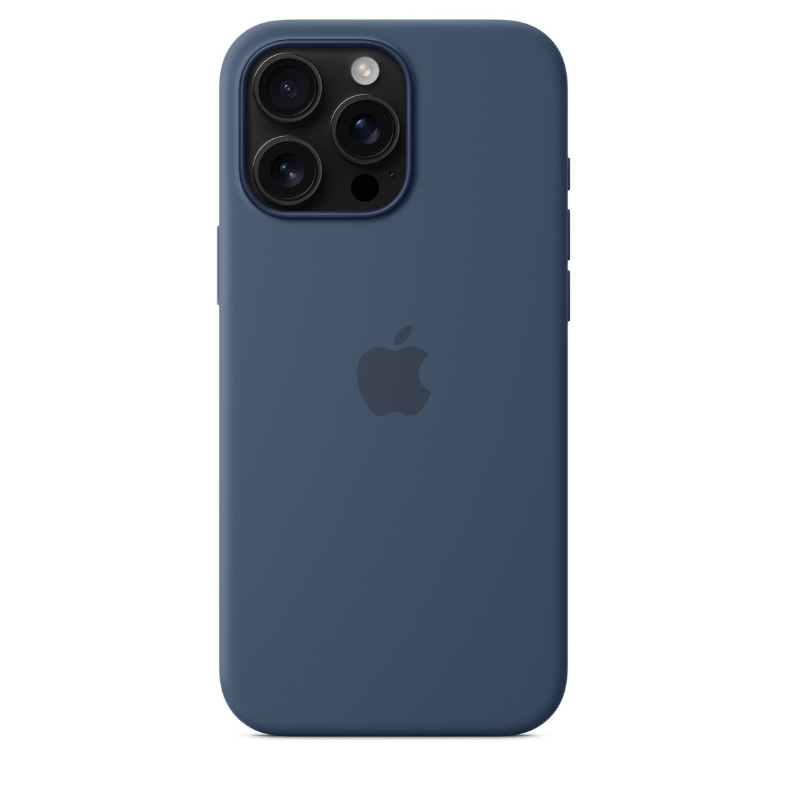 iPhone 16 Pro Max Silicone Case with MagSafe - Denim - Image 4